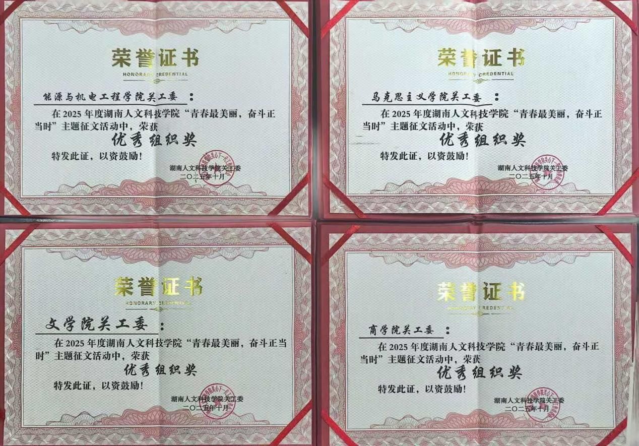 我校“青春最美丽,奋斗正当时”主题征文大赛圆满落幕