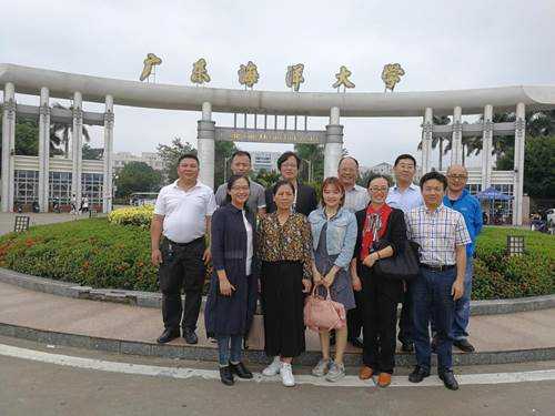 法学院赴岭南师范学院和广东海洋大学考察