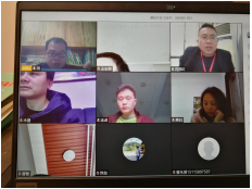 图一 开展院教研室主任教学工作视频会议