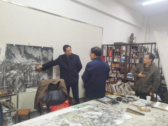 一起讨论建党100周年绘画作品
