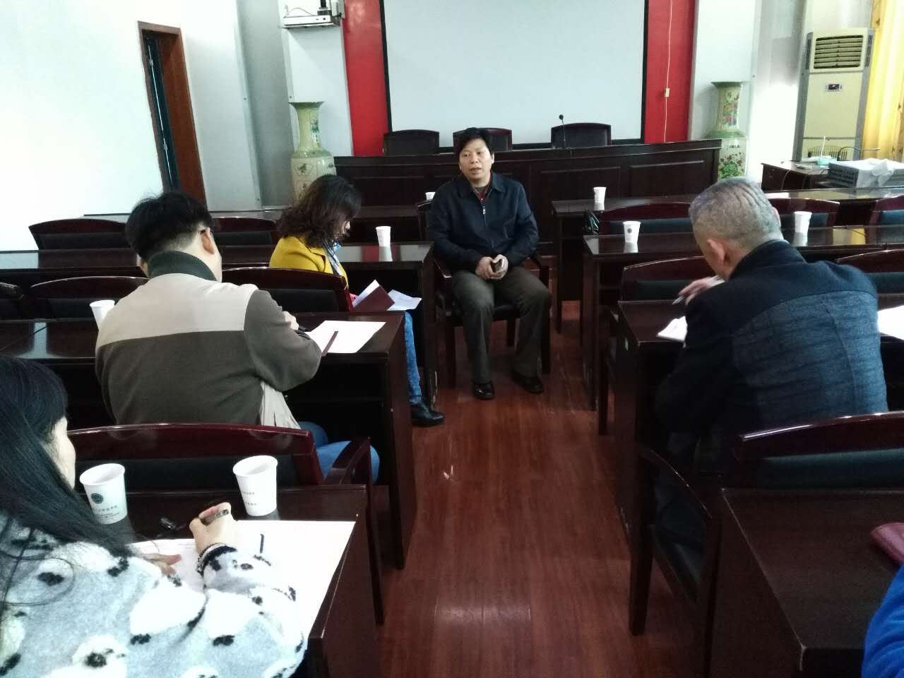 进点会现场