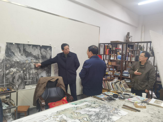 一起讨论献礼建党100周年绘画作品