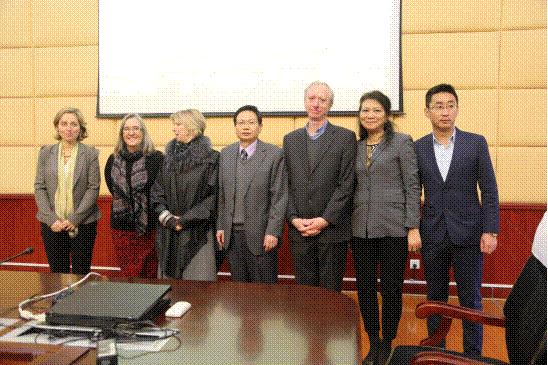 陈志国副校长与英国巴斯斯巴大学评估组成员合影